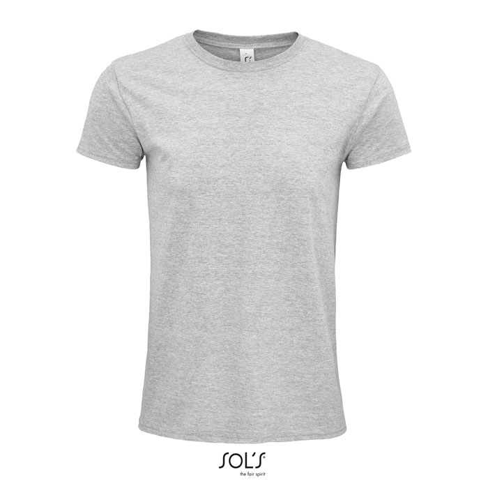 T-shirt unisex personnalisé coton bio 140g - EPIC Gris chiné